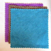microfiber mini towel wash cloth with string loop
